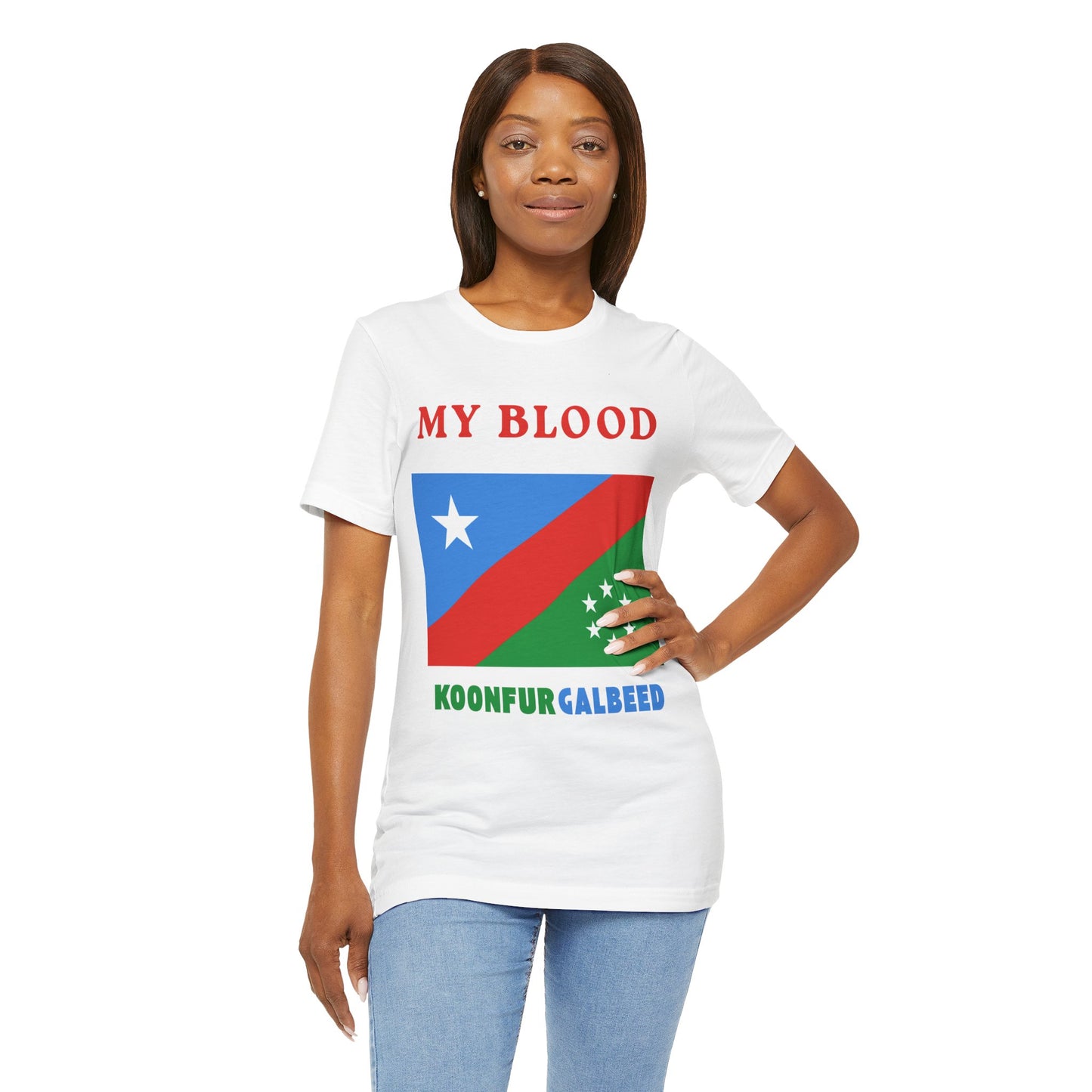 My Blood Koonfur Galbeed – Unisex Heritage T-Shirt