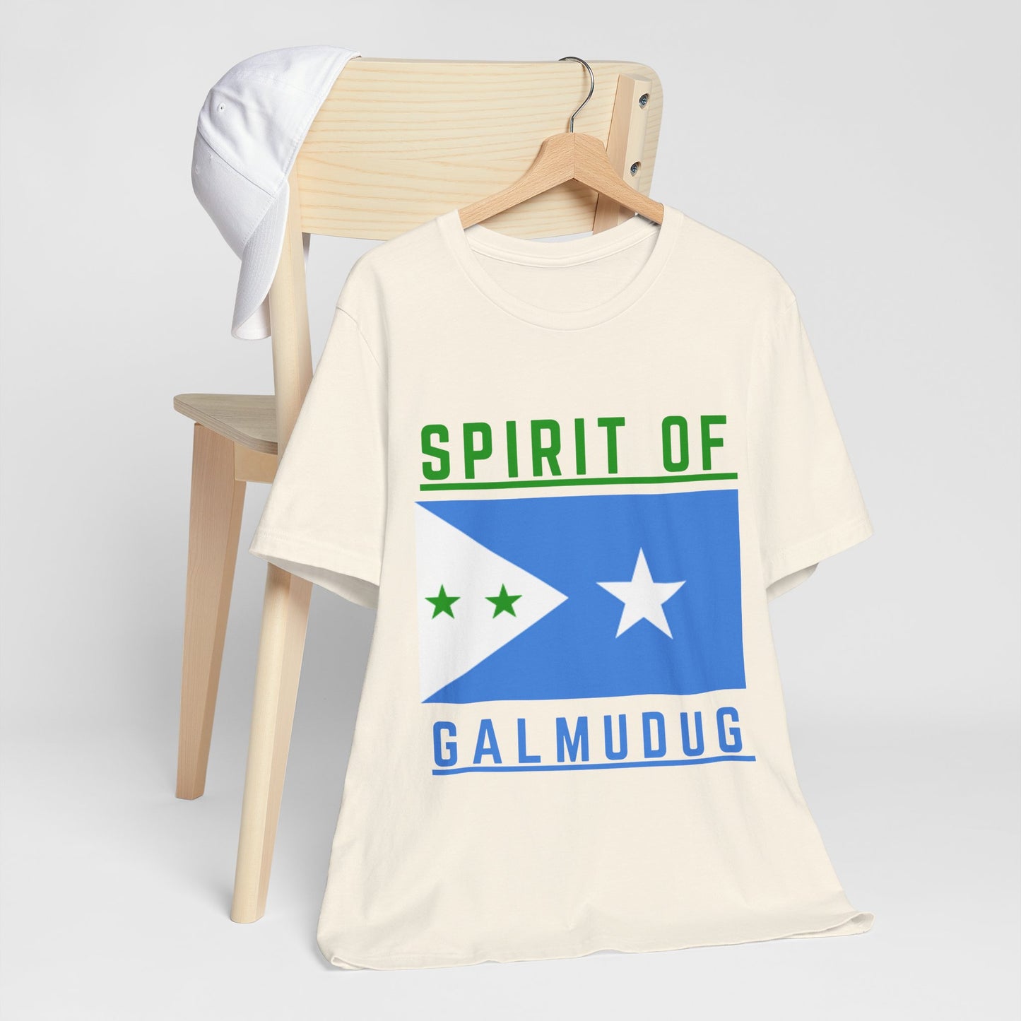 Spirit of Galmudug – Unisex Jersey Short Sleeve Tee