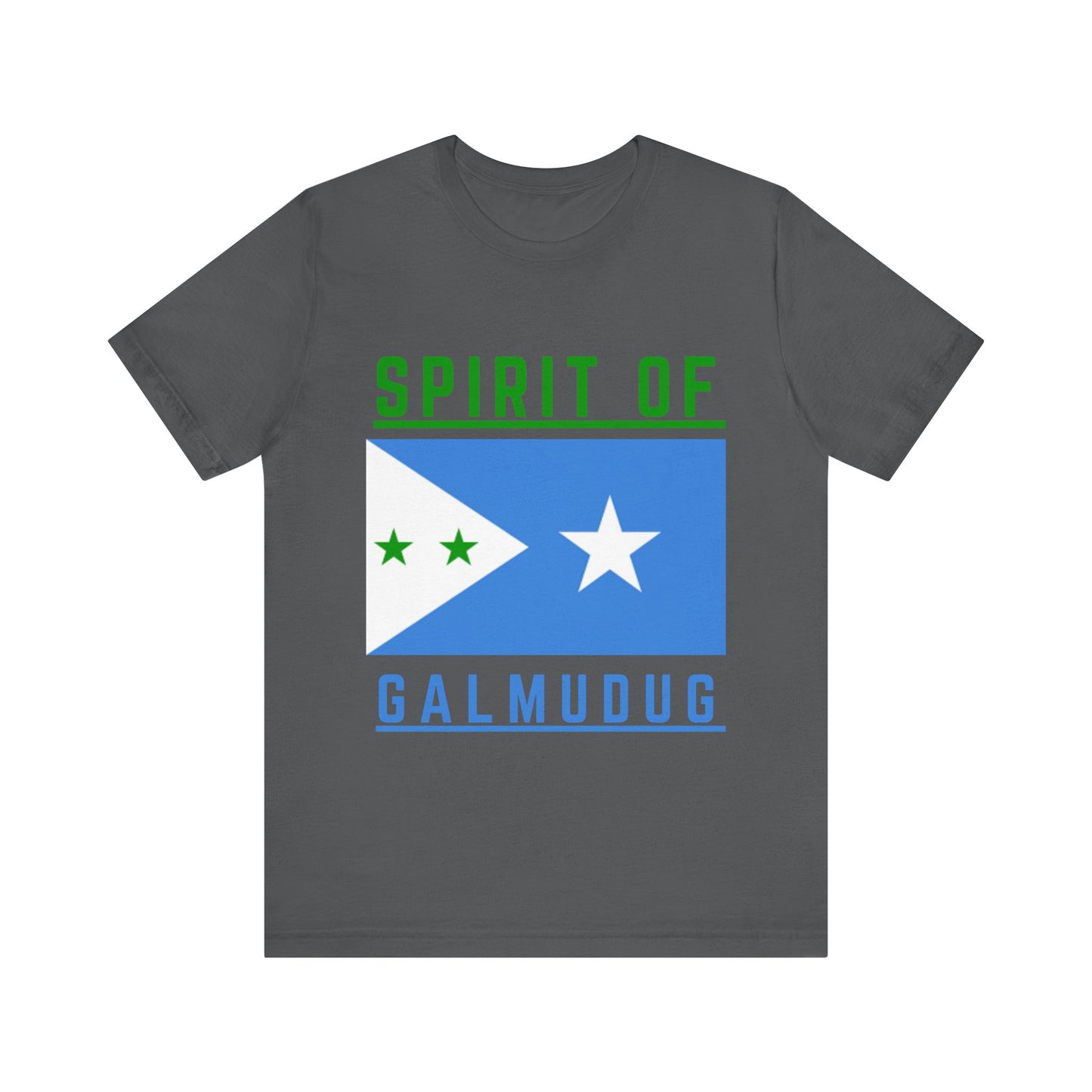 Spirit of Galmudug – Unisex Jersey Short Sleeve Tee