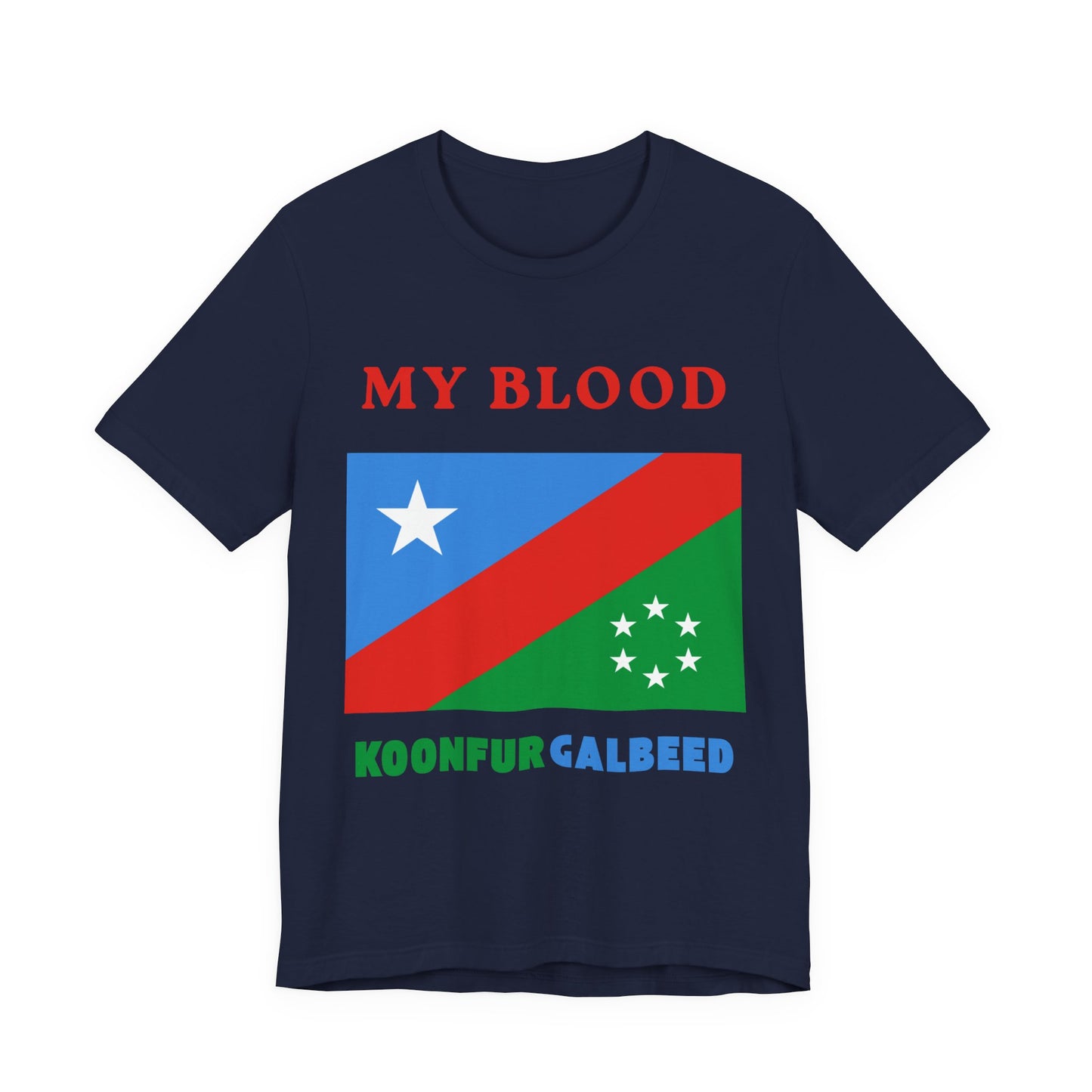 My Blood Koonfur Galbeed – Unisex Heritage T-Shirt