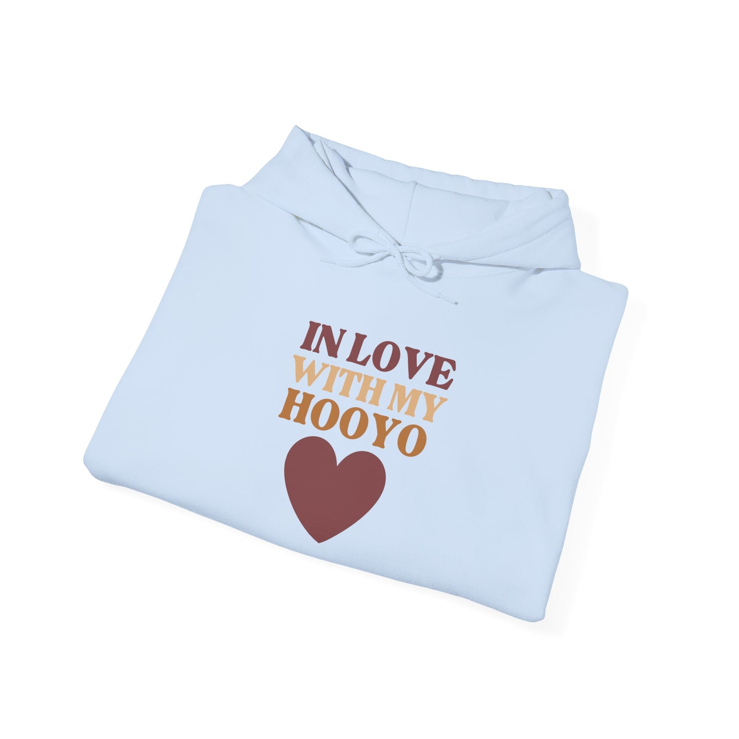 “In Love with My Hooyo” Unisex Hoodie – Cozy Cotton-Poly Blend