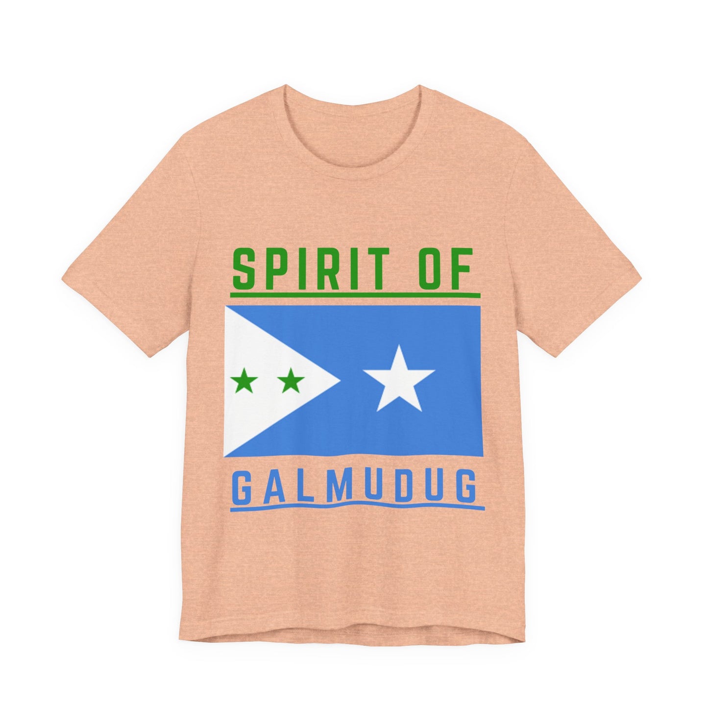 Spirit of Galmudug – Unisex Jersey Short Sleeve Tee