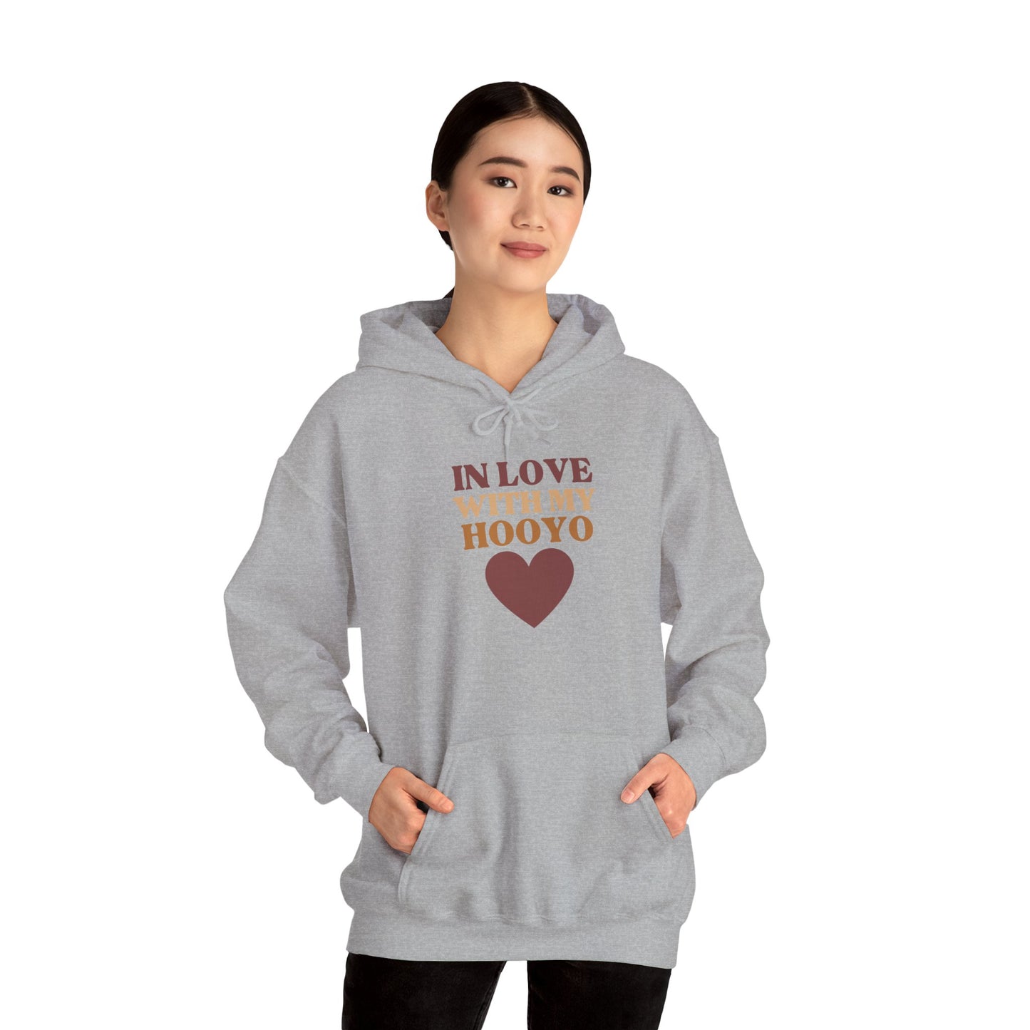 “In Love with My Hooyo” Unisex Hoodie – Cozy Cotton-Poly Blend