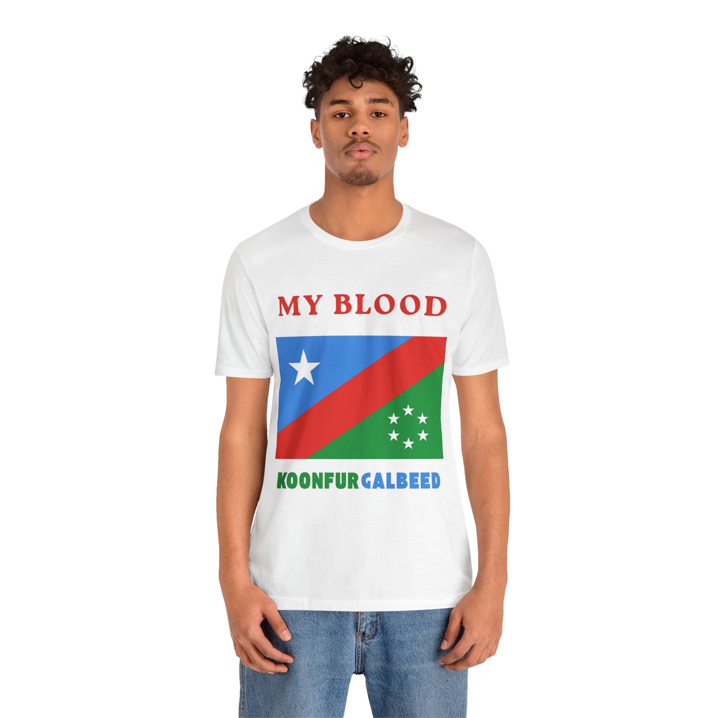 My Blood Koonfur Galbeed – Unisex Heritage T-Shirt