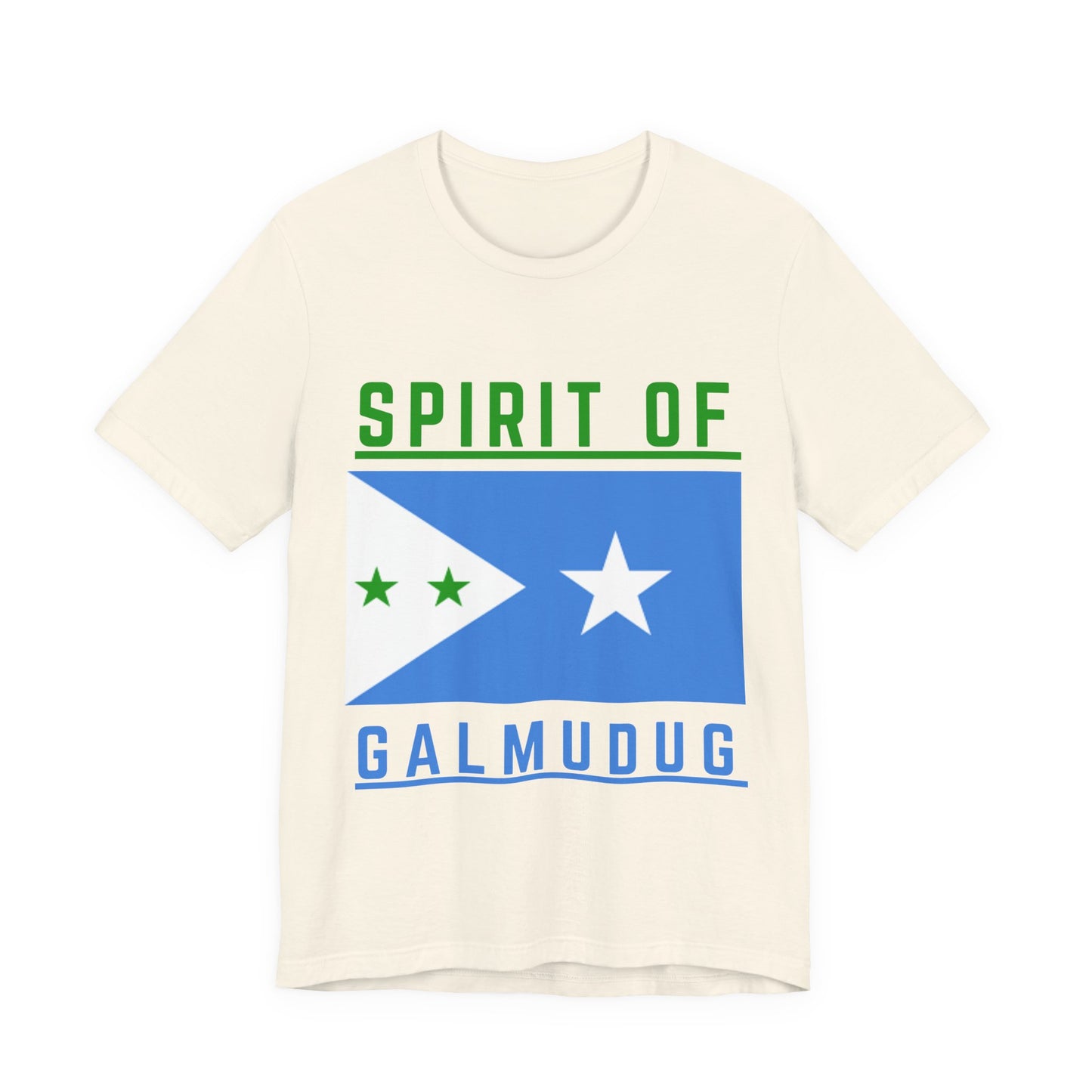 Spirit of Galmudug – Unisex Jersey Short Sleeve Tee