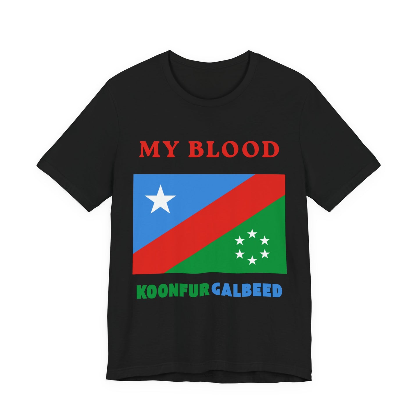 My Blood Koonfur Galbeed – Unisex Heritage T-Shirt