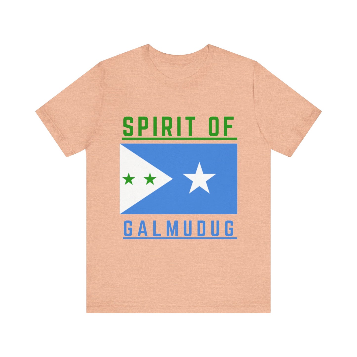 Spirit of Galmudug – Unisex Jersey Short Sleeve Tee