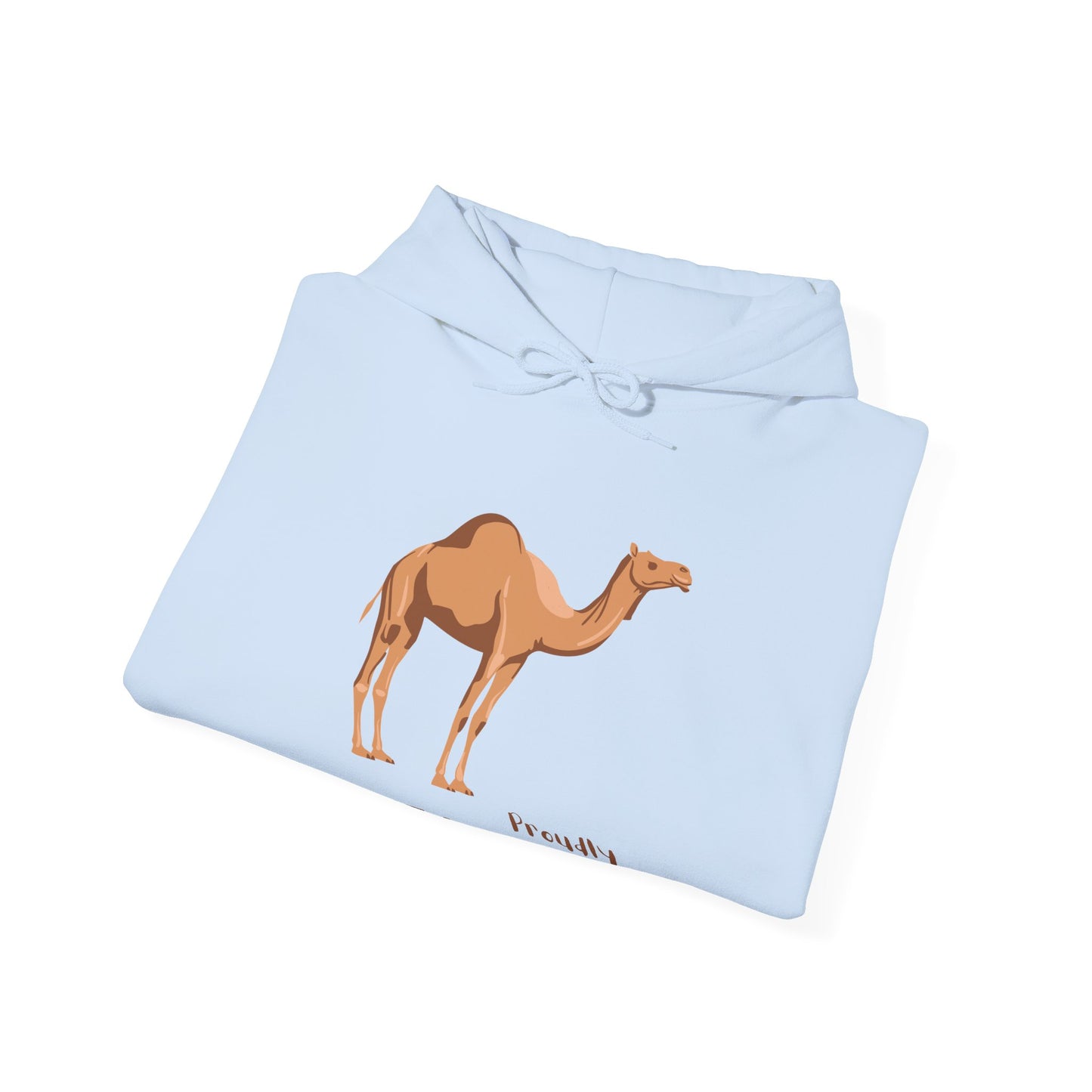 Proudly Geel Jire – Somali Heritage Camel Hoodie