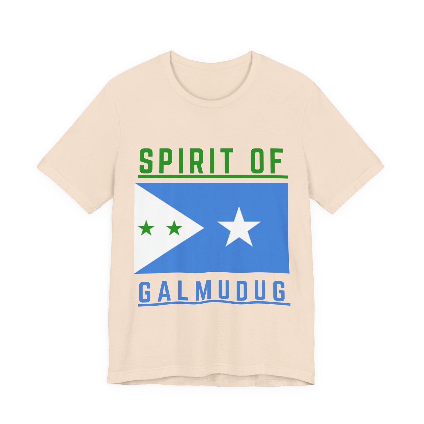 Spirit of Galmudug – Unisex Jersey Short Sleeve Tee