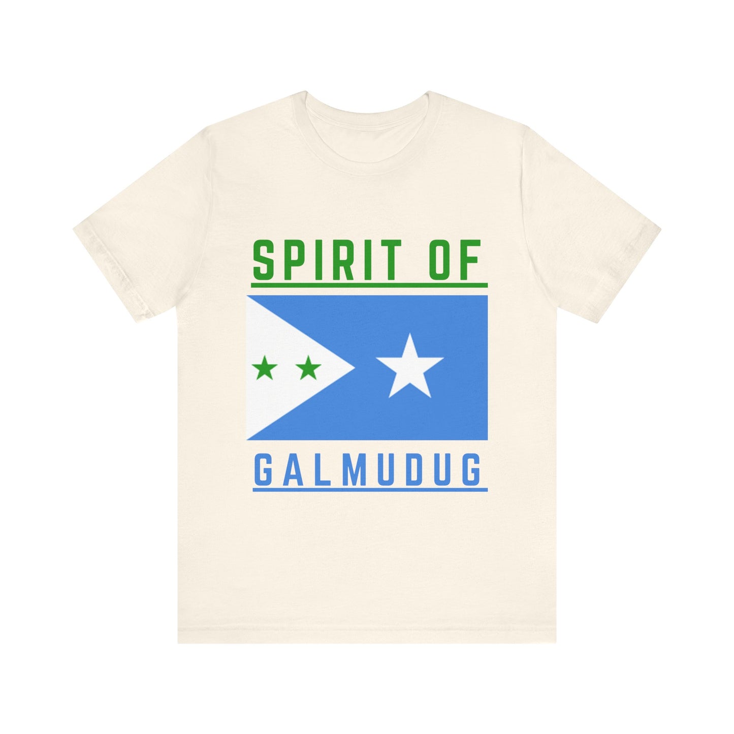 Spirit of Galmudug – Unisex Jersey Short Sleeve Tee