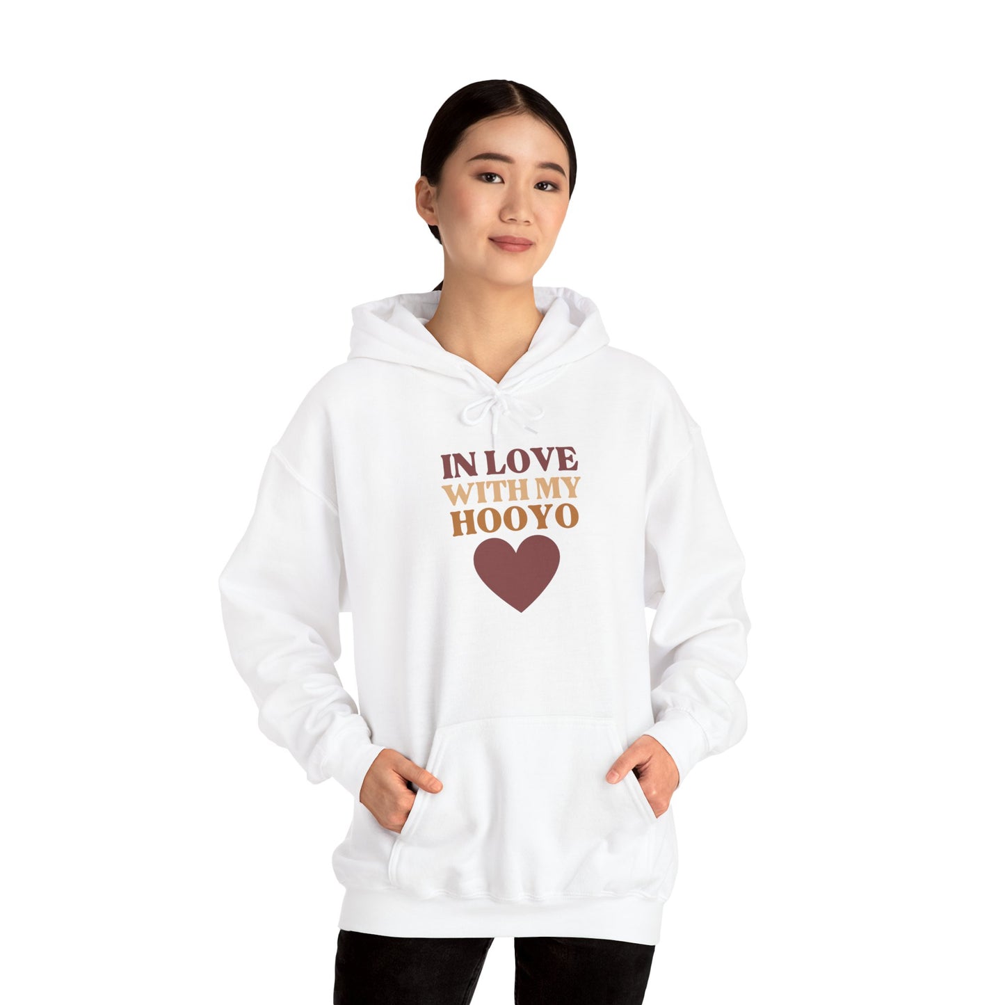 “In Love with My Hooyo” Unisex Hoodie – Cozy Cotton-Poly Blend