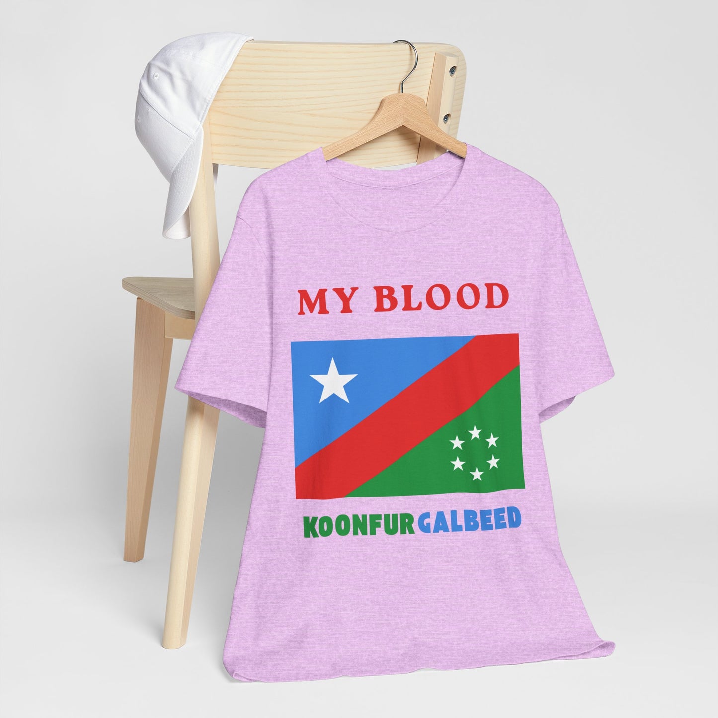 My Blood Koonfur Galbeed – Unisex Heritage T-Shirt
