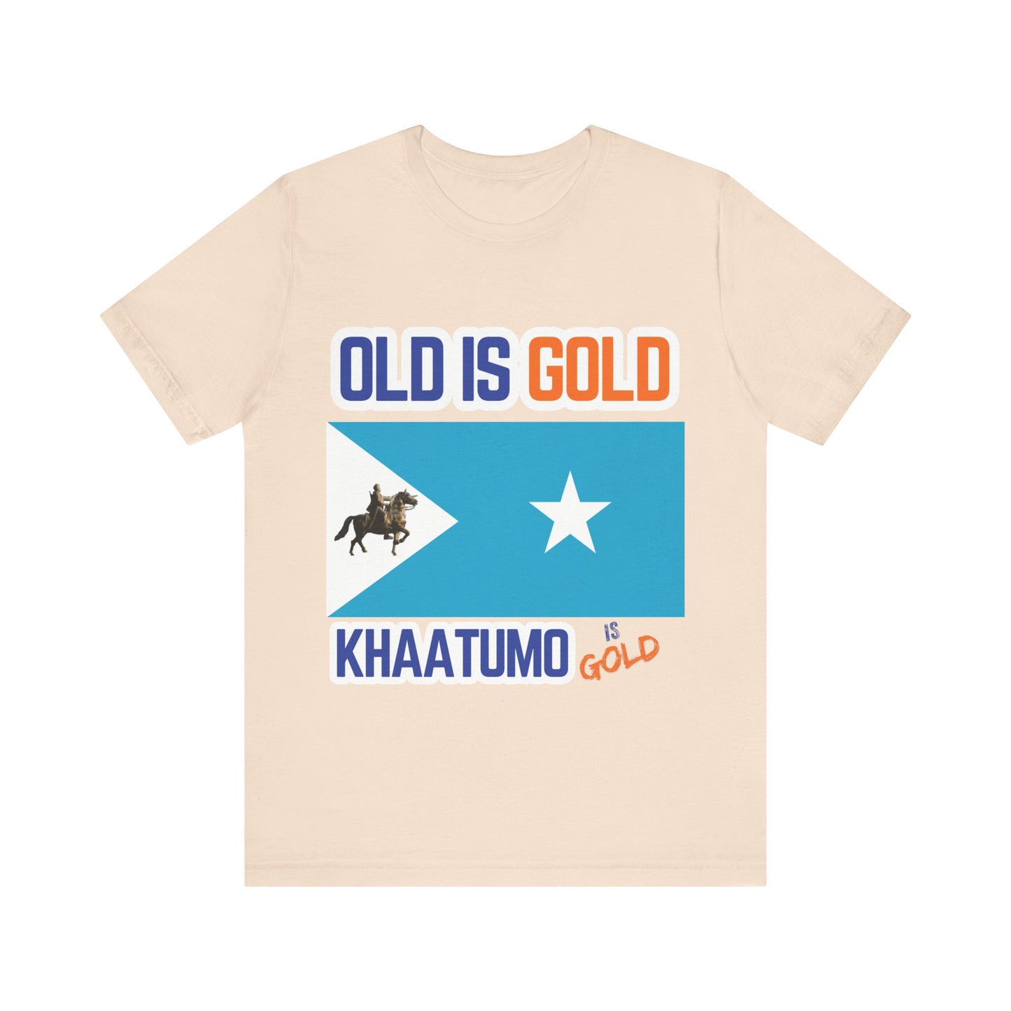 Khaatumo “Old Is Gold” Unisex T-Shirt – Somali Heritage Graphic Tee
