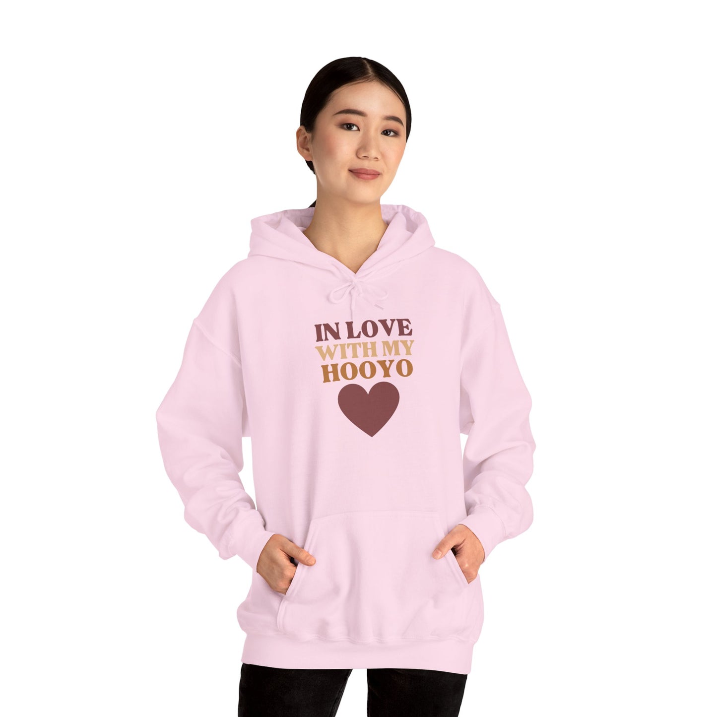 “In Love with My Hooyo” Unisex Hoodie – Cozy Cotton-Poly Blend