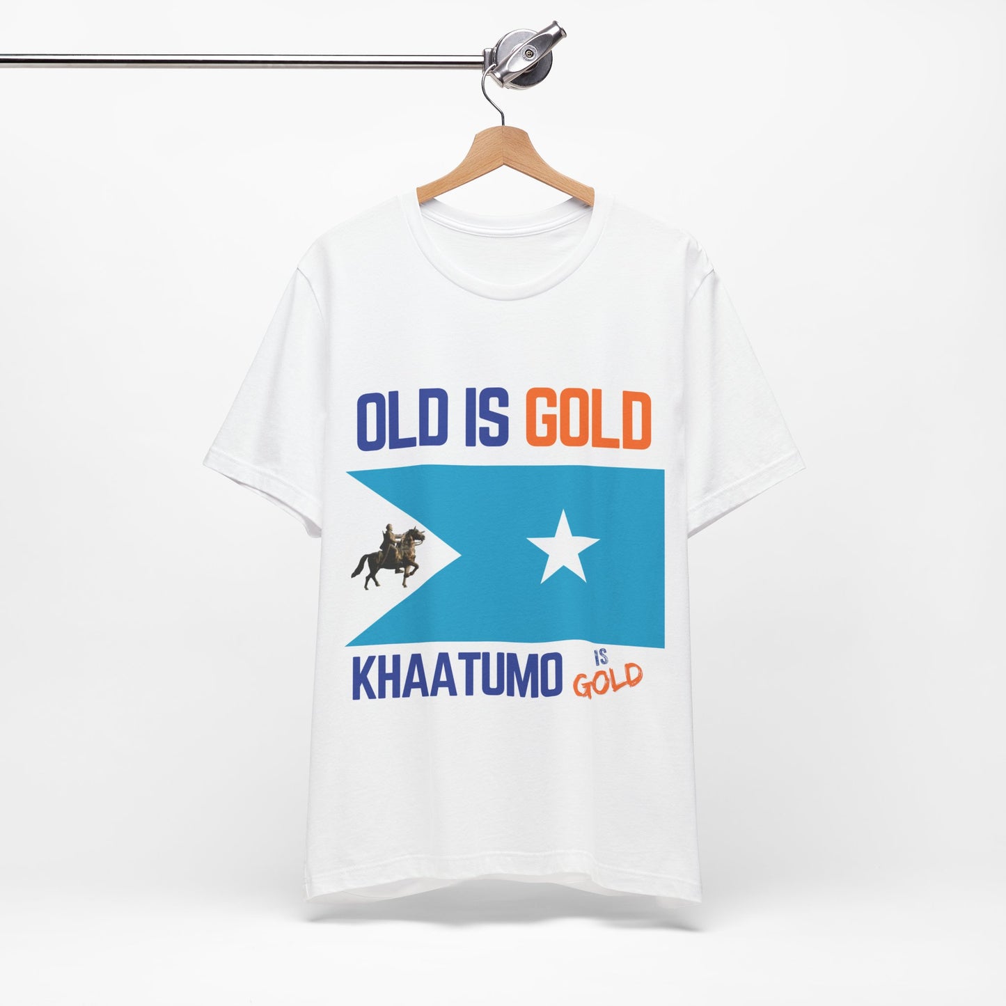 Khaatumo “Old Is Gold” Unisex T-Shirt – Somali Heritage Graphic Tee
