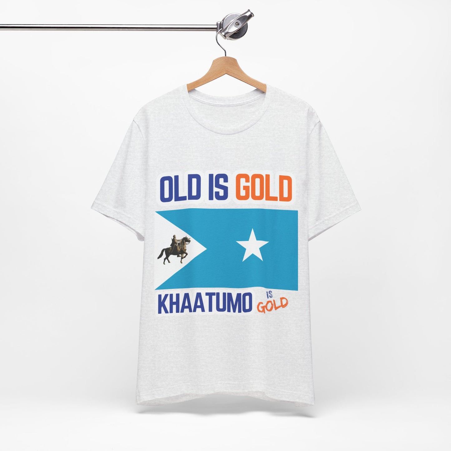 Khaatumo “Old Is Gold” Unisex T-Shirt – Somali Heritage Graphic Tee