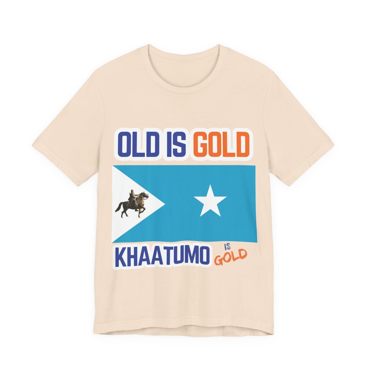 Khaatumo “Old Is Gold” Unisex T-Shirt – Somali Heritage Graphic Tee