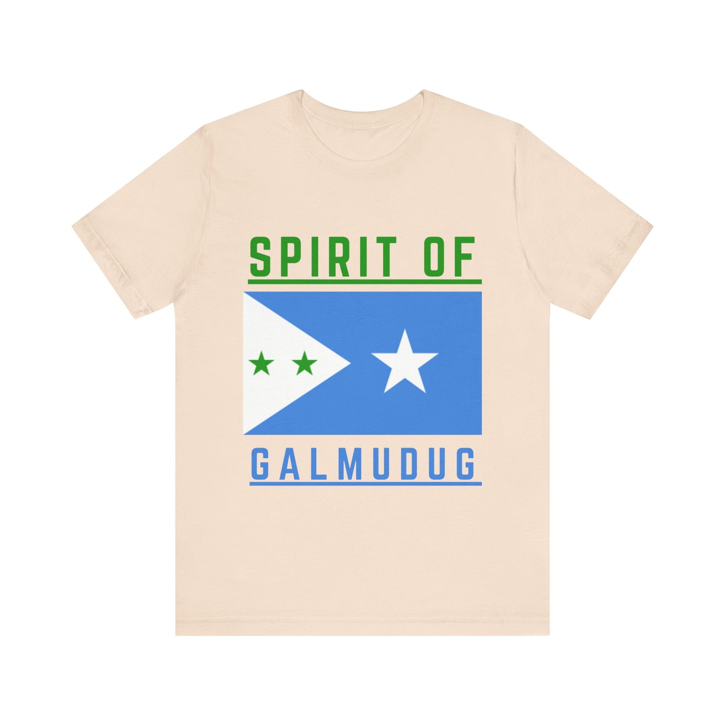 Spirit of Galmudug – Unisex Jersey Short Sleeve Tee