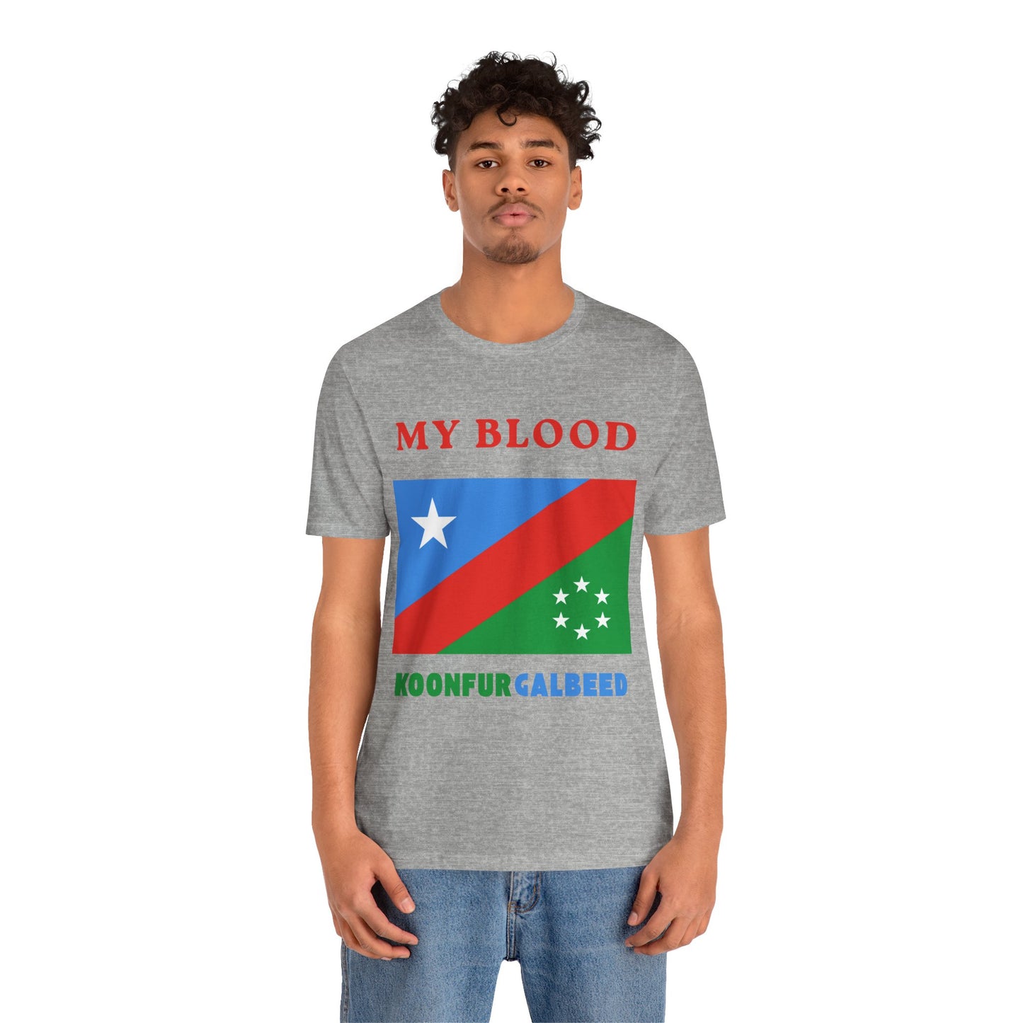 My Blood Koonfur Galbeed – Unisex Heritage T-Shirt