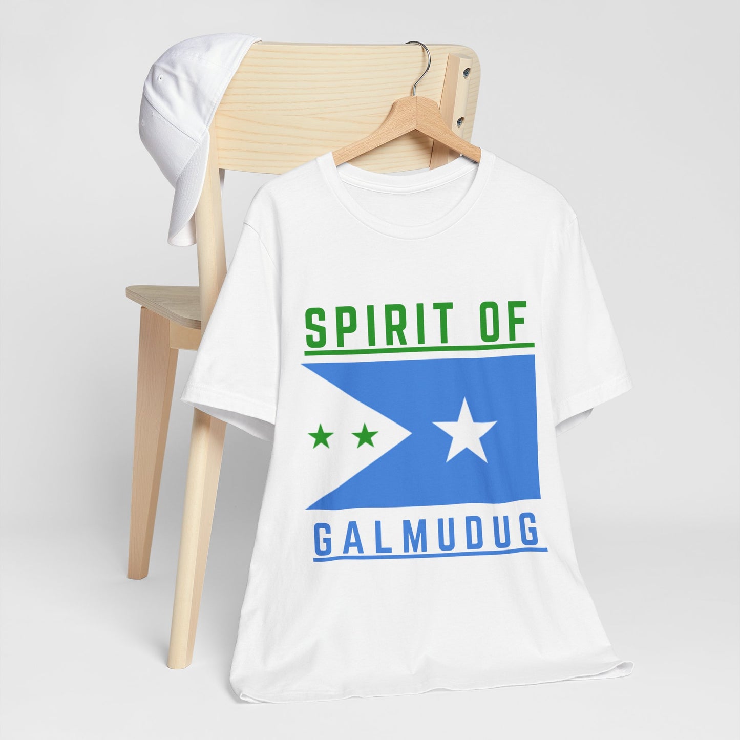 Spirit of Galmudug – Unisex Jersey Short Sleeve Tee