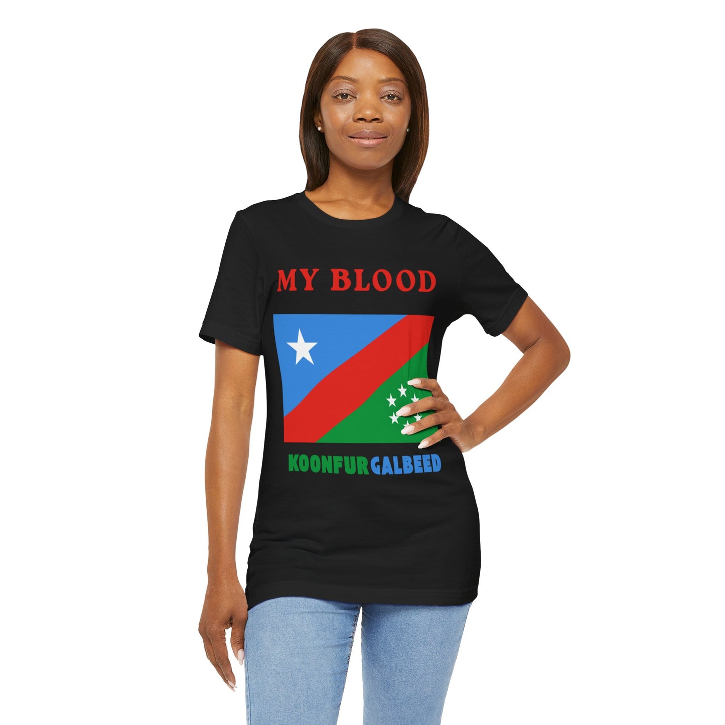 My Blood Koonfur Galbeed – Unisex Heritage T-Shirt