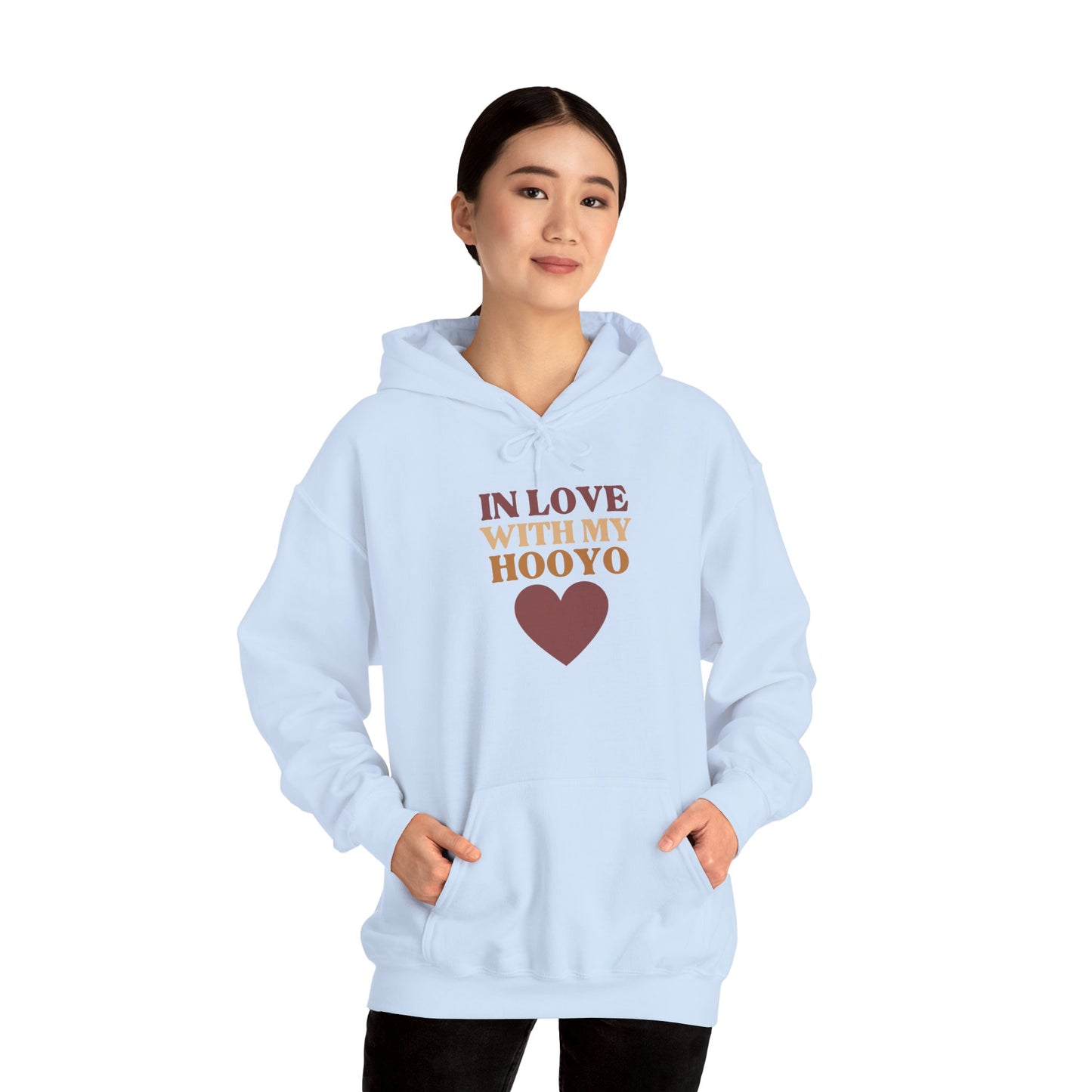 “In Love with My Hooyo” Unisex Hoodie – Cozy Cotton-Poly Blend