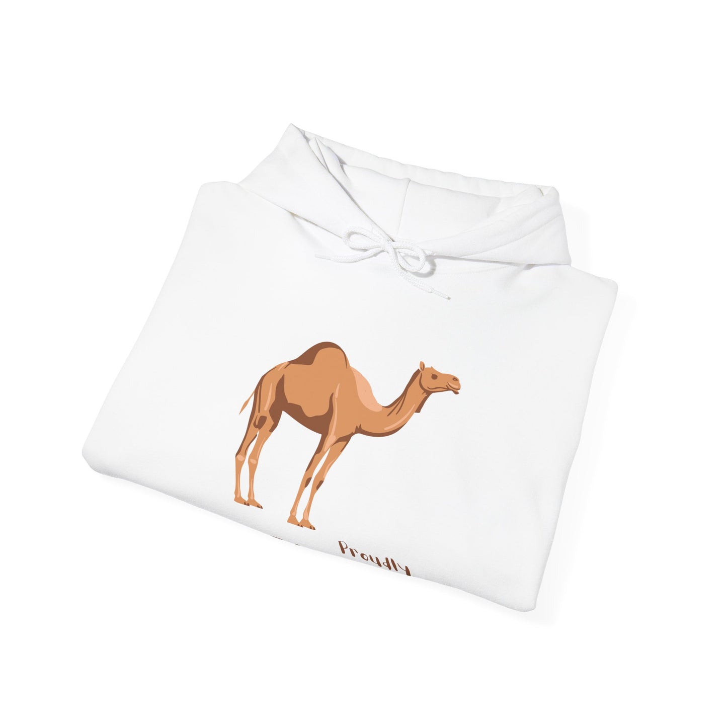 Proudly Geel Jire – Somali Heritage Camel Hoodie