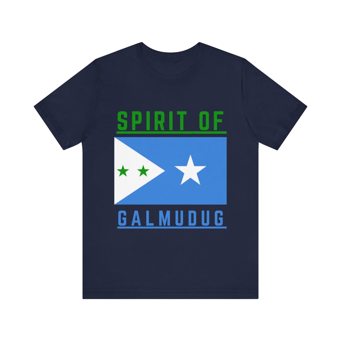 Spirit of Galmudug – Unisex Jersey Short Sleeve Tee