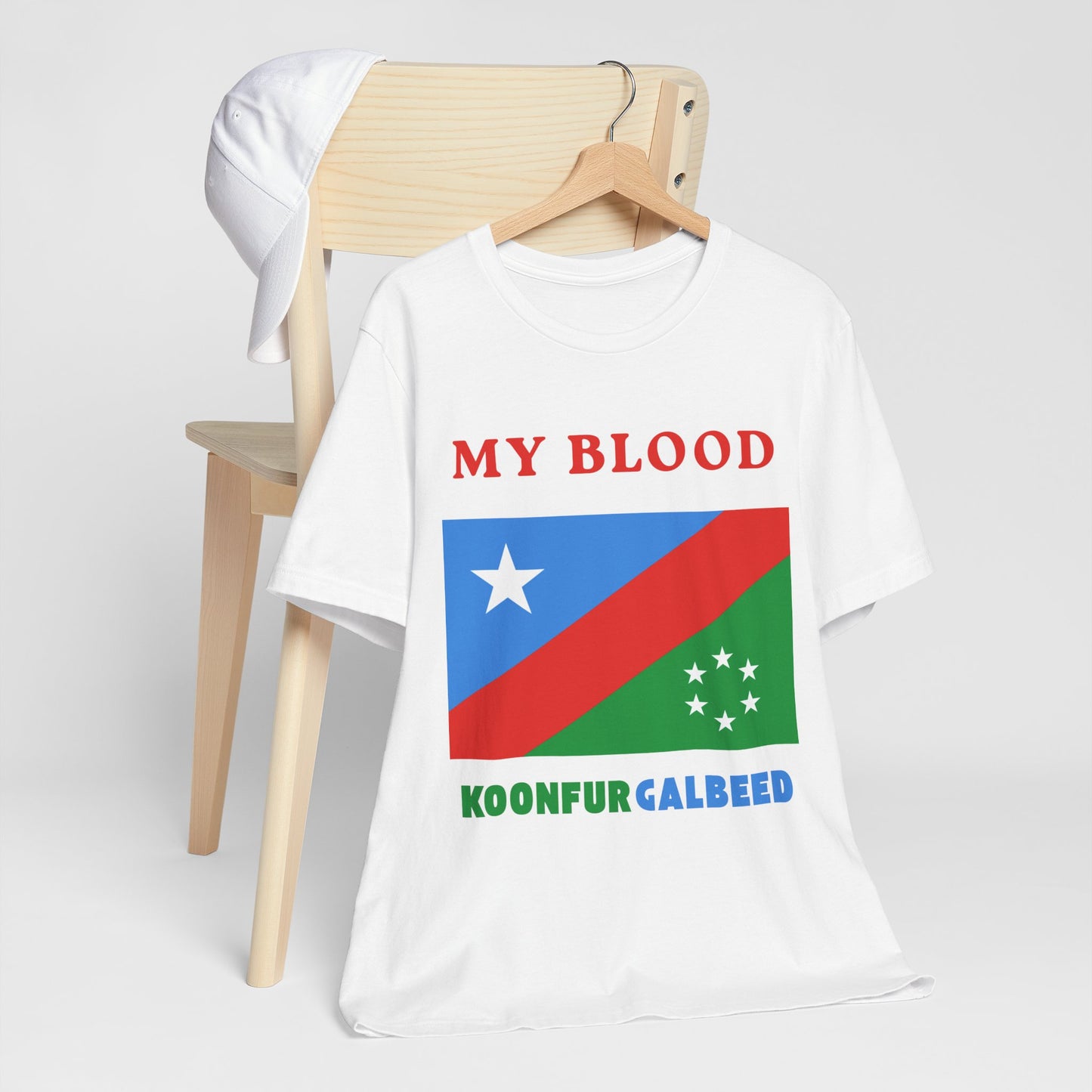 My Blood Koonfur Galbeed – Unisex Heritage T-Shirt