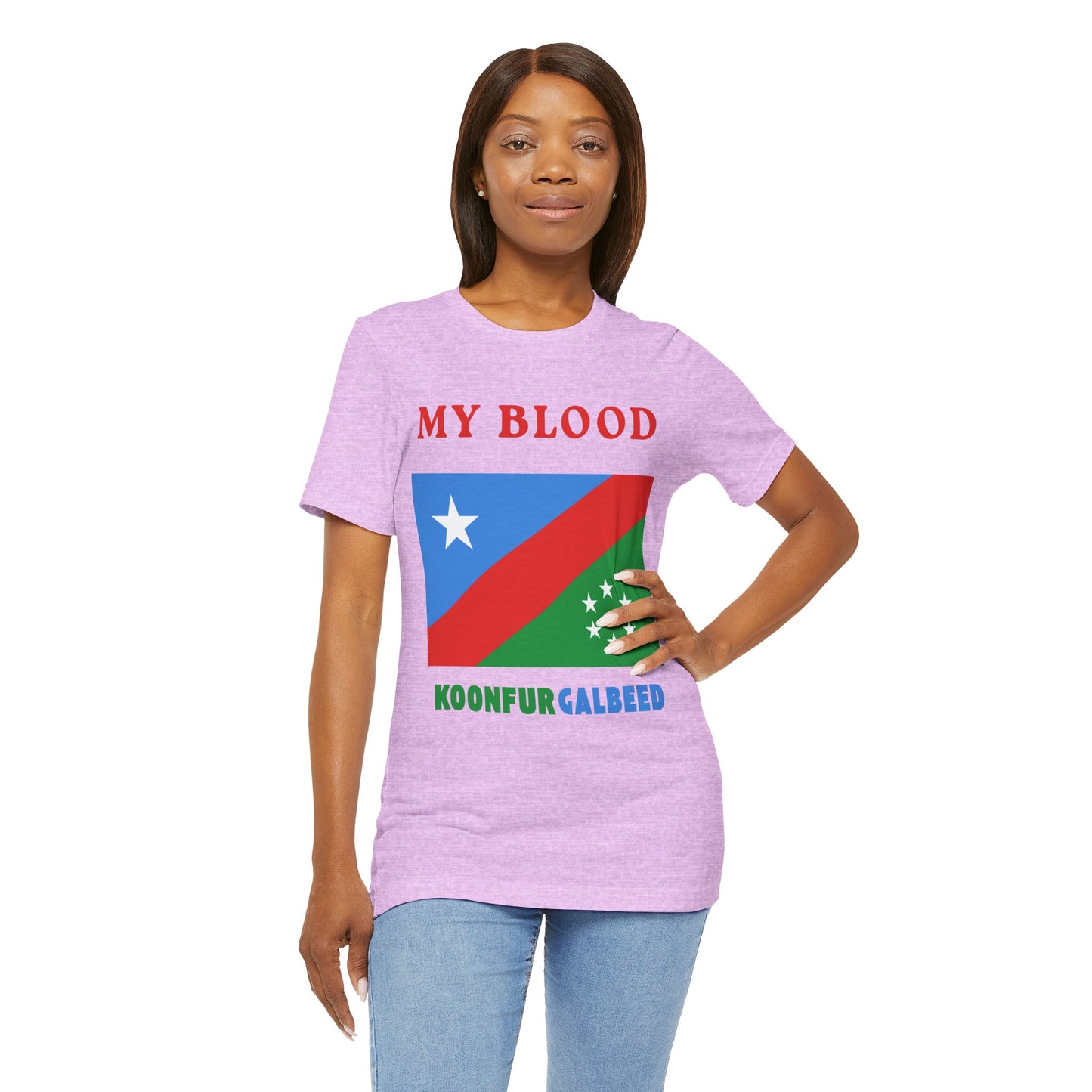 My Blood Koonfur Galbeed – Unisex Heritage T-Shirt