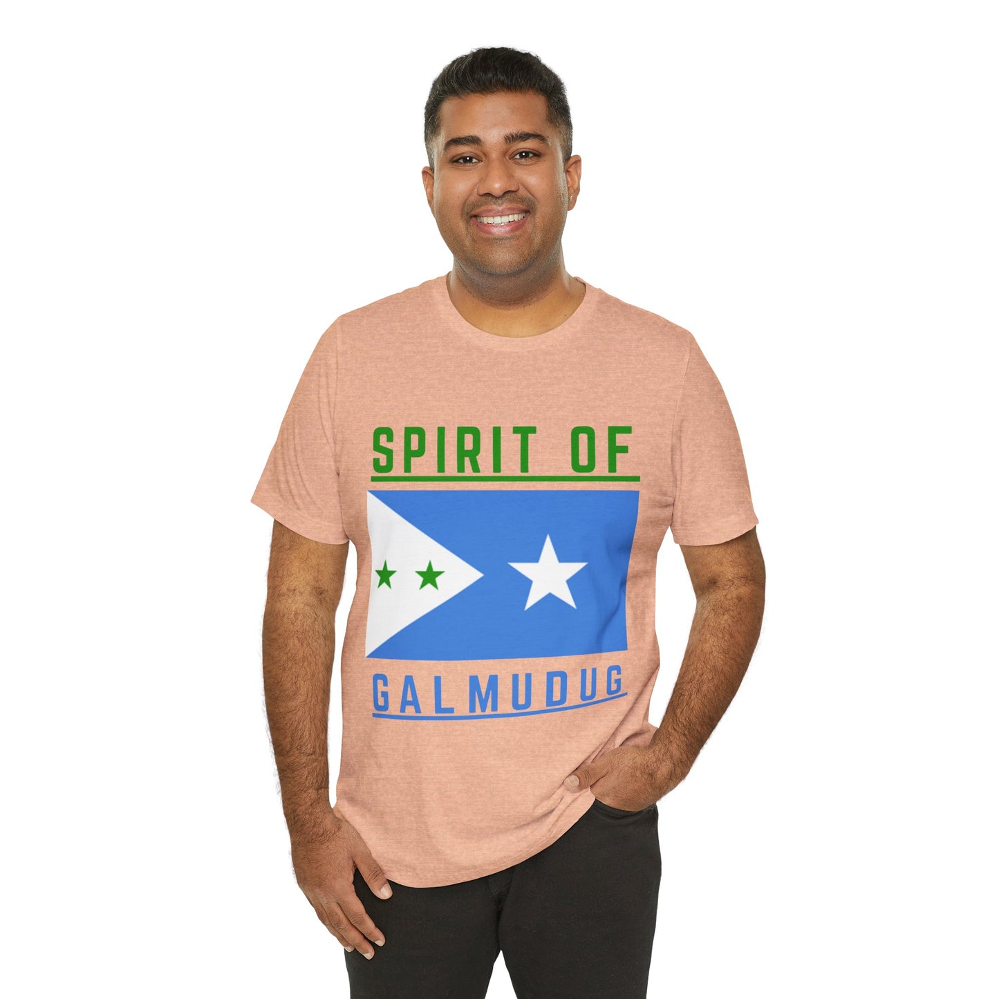 Spirit of Galmudug – Unisex Jersey Short Sleeve Tee