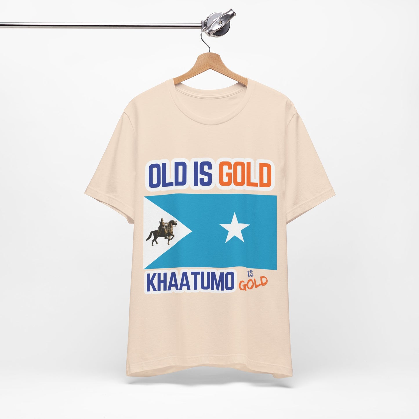 Khaatumo “Old Is Gold” Unisex T-Shirt – Somali Heritage Graphic Tee
