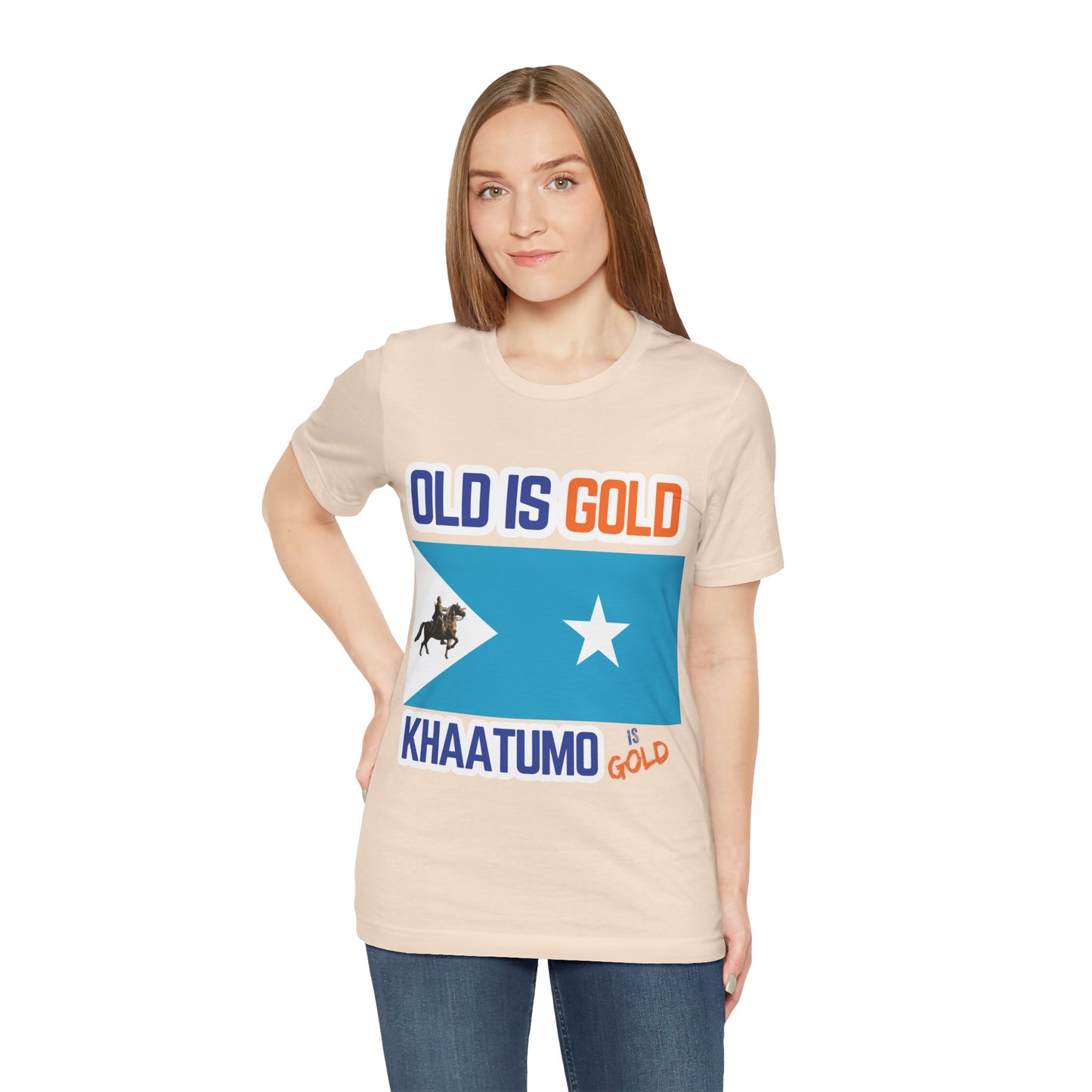 Khaatumo “Old Is Gold” Unisex T-Shirt – Somali Heritage Graphic Tee