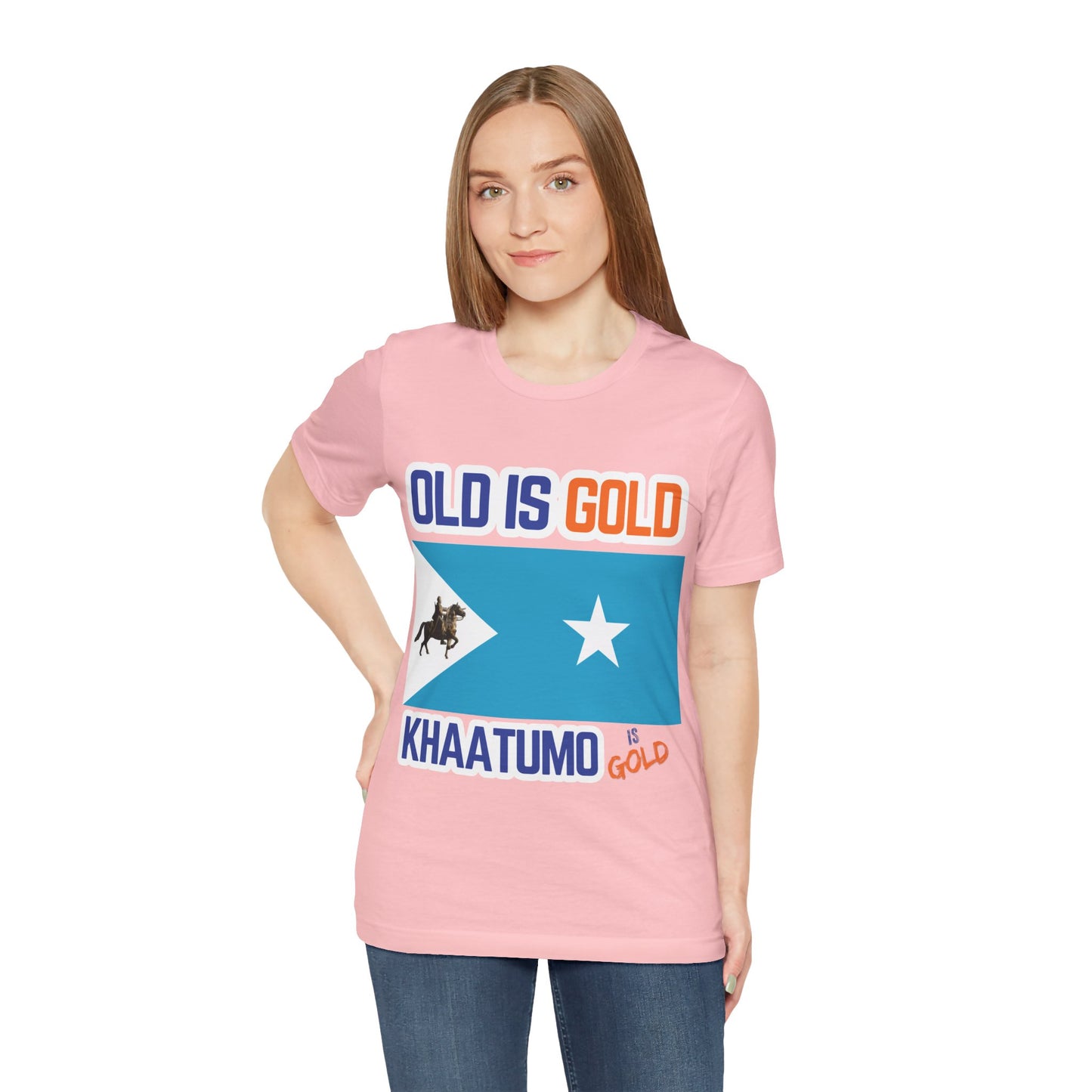 Khaatumo “Old Is Gold” Unisex T-Shirt – Somali Heritage Graphic Tee