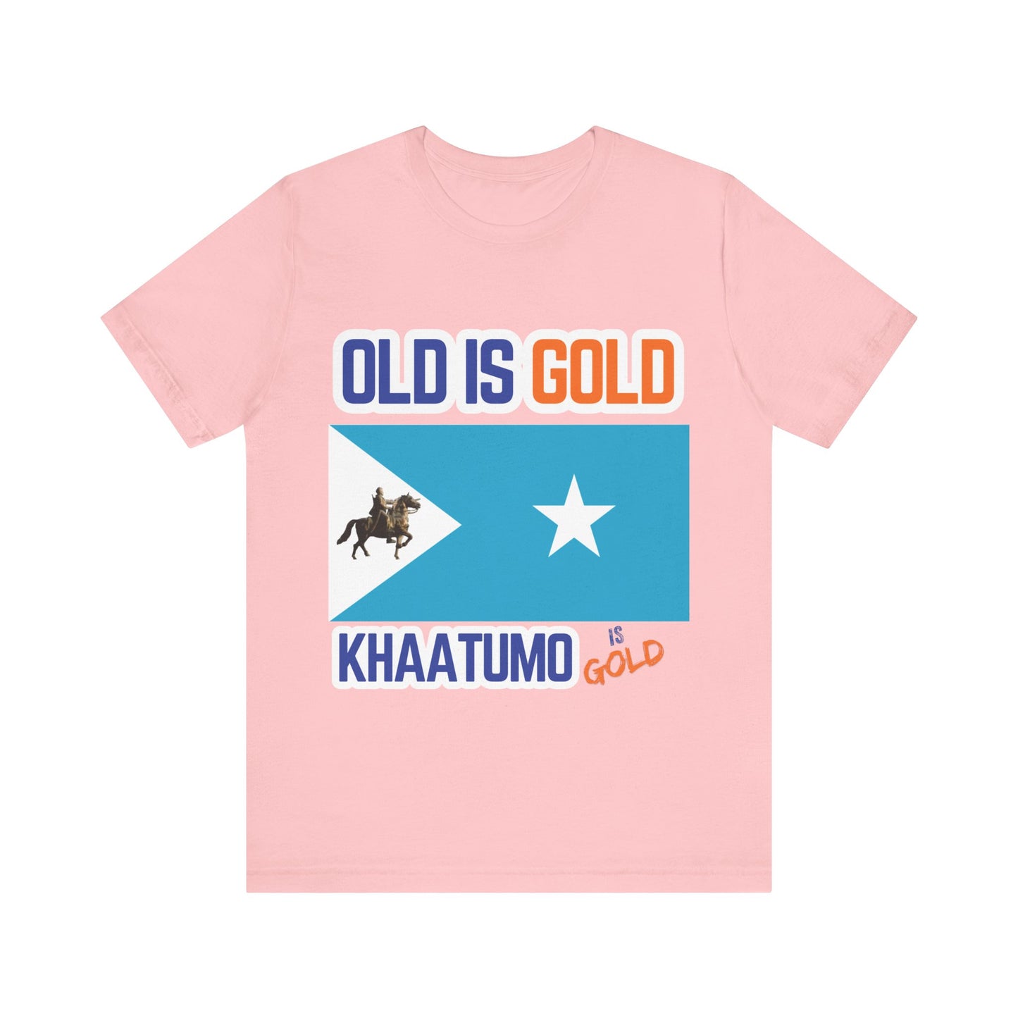 Khaatumo “Old Is Gold” Unisex T-Shirt – Somali Heritage Graphic Tee
