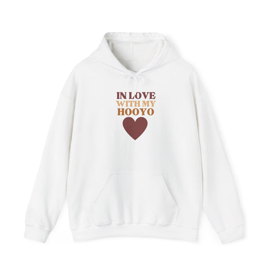 “In Love with My Hooyo” Unisex Hoodie – Cozy Cotton-Poly Blend